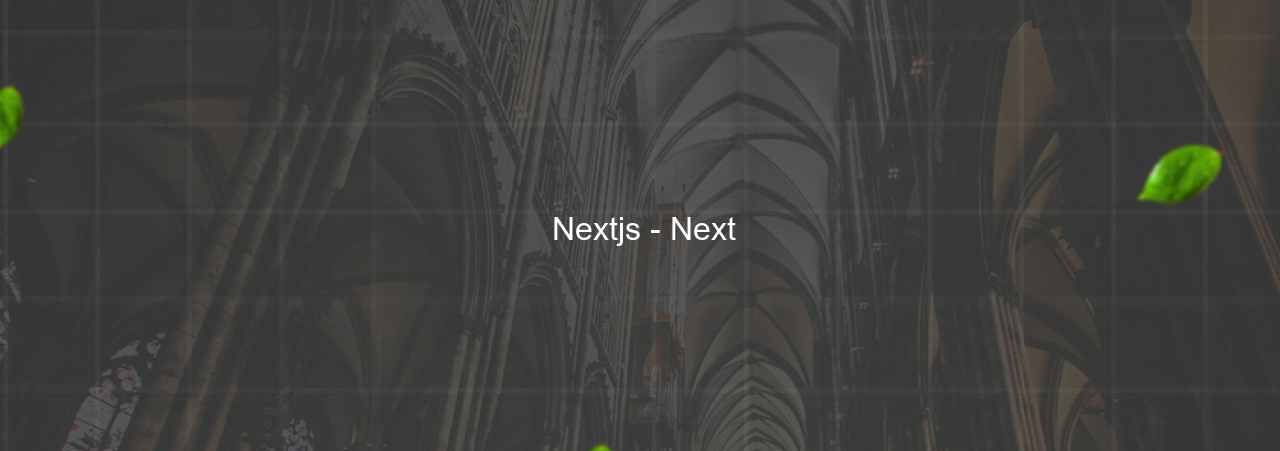  Nextjs - Next на сайте Evgenev.RU