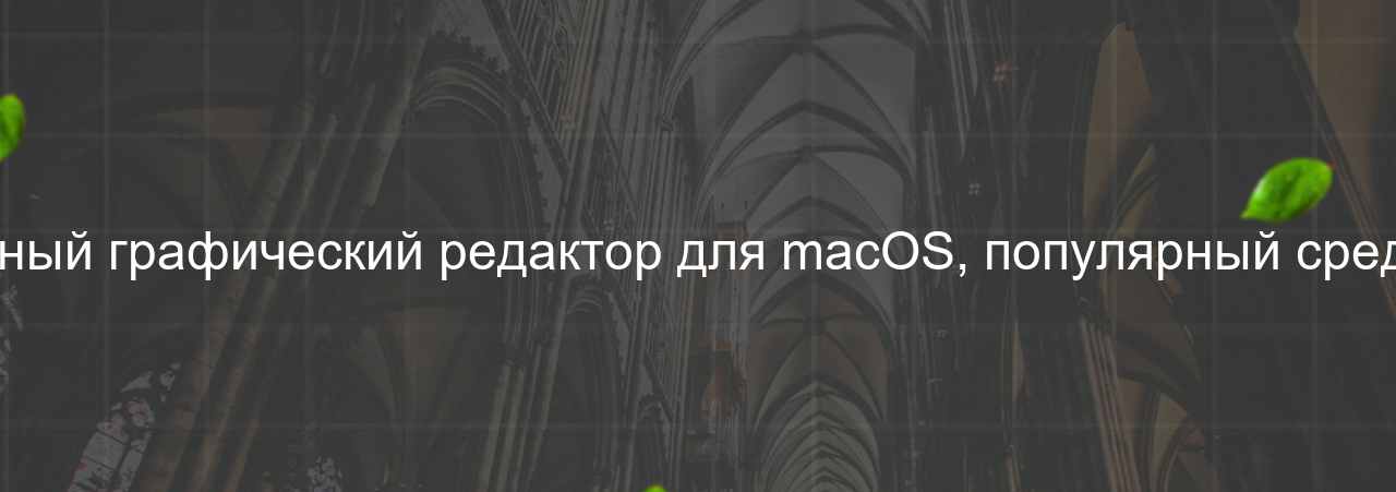 Sketch: Векторный графический редактор для macOS, популярный среди дизайнеров. на сайте Evgenev.RU