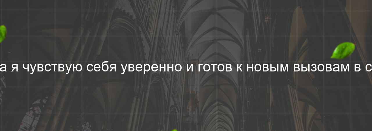 После окончания курса я чувствую себя уверенно и готов к новым вызовам в сфере веб-разработки. на сайте Evgenev.RU