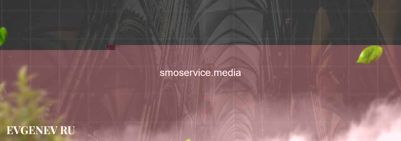 smoservice.media - узнайте о накрутке соц сетей на сайте Evgenev.RU